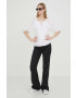 Abercrombie & Fitch Тениска в бяло - Pepit.bg