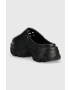 adidas by Stella McCartney Чехли в черно с платформа - Pepit.bg