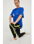 adidas by Stella McCartney Клин за бягане в черно с принт - Pepit.bg
