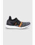 adidas by Stella McCartney Обувки aSMC UltraBOOST 3D в черно с равна подметка - Pepit.bg