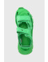 adidas by Stella McCartney Сандали aSMC Hika в зелено с платформа - Pepit.bg