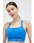 adidas by Stella McCartney Спортен сутиен TruePurpose в синьо - Pepit.bg