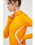 adidas by Stella McCartney Суичър за джогинг TruePace в жълто с качулка с принт - Pepit.bg