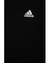adidas Детска памучна тениска G 3S BF в черно с апликация - Pepit.bg