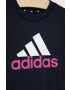 adidas Детска памучна тениска U BL 2 TEE - Pepit.bg