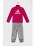 adidas Детски анцуг в розово - Pepit.bg