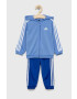 adidas Детски анцуг I 3S SHINY в синьо - Pepit.bg