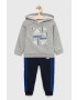 adidas Детски анцуг I BLUV FL в сиво - Pepit.bg
