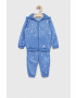 adidas Детски анцуг I BLUV SHINY в синьо - Pepit.bg