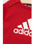 adidas Детски анцуг I BOS в червено - Pepit.bg