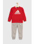 adidas Детски анцуг LK BOS JOG в червено - Pepit.bg