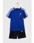 adidas Детски анцуг U TR-ES 3S в синьо - Pepit.bg