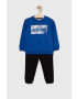 adidas Детски комплект в тъмносиньо - Pepit.bg