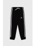 adidas Детски панталон GQ8897 в черно с изчистен дизайн - Pepit.bg