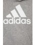 adidas Детски суичър LK BL FT в сиво с качулка с принт - Pepit.bg