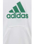 adidas Детски суичър U BL в синьо с качулка с принт - Pepit.bg
