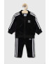 adidas Originals Бебешки анцуг в черно - Pepit.bg