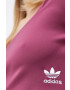 adidas Originals Блуза с дълги ръкави в лилаво с апликация - Pepit.bg