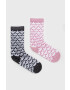 adidas Originals Чорапи (2-pack) в розово - Pepit.bg