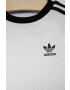 adidas Originals Детска памучна тениска DV2824 в бяло с апликация - Pepit.bg