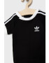 adidas Originals Детска тениска H35545 в черно с апликация - Pepit.bg