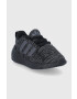 adidas Originals Детски обувки Swift Run 22 El I GW8167 в черно - Pepit.bg