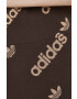 adidas Originals Клин HM4875 дамско в кафяво с десен - Pepit.bg