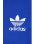 adidas Originals Памучна блуза с дълги ръкави в синьо с апликация - Pepit.bg