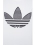 adidas Originals Памучна тениска Trefoil Moments HB9436 в бяло - Pepit.bg