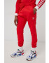 adidas Originals Панталон HG3904 Adicolor Essentials Trefoil Pants мъжки в червено с изчистен дизайн - Pepit.bg