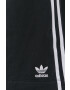 adidas Originals Пола H37774 в черно къс модел със стандартна кройка - Pepit.bg