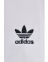 adidas Originals Пола Adicolor HG6305 в бяло къс модел разкроен модел - Pepit.bg