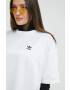 adidas Originals Рокля Always Original в бяло къс модел със стандартна кройка - Pepit.bg