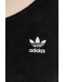 adidas Originals Суичър H18840 дамски в черно с изчистен дизайн - Pepit.bg