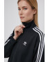 adidas Originals Суичър Adicolor HC2062 дамски в черно с апликация - Pepit.bg