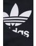 adidas Originals Суичър Adicolor HC4622 дамски в черно с принт - Pepit.bg