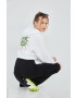 adidas Originals Суичър HT5977 в бяло с принт - Pepit.bg