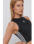 adidas Originals Топ HF3399 дамски в черно - Pepit.bg