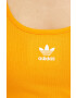 adidas Originals Топ Adicolor дамски в оранжево - Pepit.bg