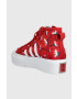 adidas Originals Високи кецове в червено - Pepit.bg