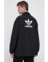 adidas Originals Яке H09129 мъжко в черно с преходна изолация с уголемена кройка - Pepit.bg