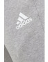 adidas Памучен спортен панталон в сиво с принт - Pepit.bg