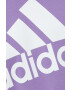adidas Памучен суичър в лилаво с принт - Pepit.bg