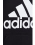 adidas Памучен суичър в черно с качулка с принт - Pepit.bg