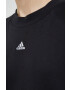 adidas Памучен суичър в черно с изчистен дизайн - Pepit.bg