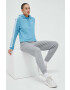 adidas Памучен суичър в синьо с качулка с апликация - Pepit.bg