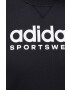 adidas Памучна тениска в черно с принт - Pepit.bg