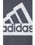 adidas Памучна тениска в сиво с принт - Pepit.bg