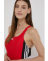 adidas Performance Бански костюм HC2879 в червено с мека чашка - Pepit.bg