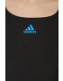 adidas Performance Бански костюм Classic 3-stripes HA6011 в черно с мека чашка - Pepit.bg